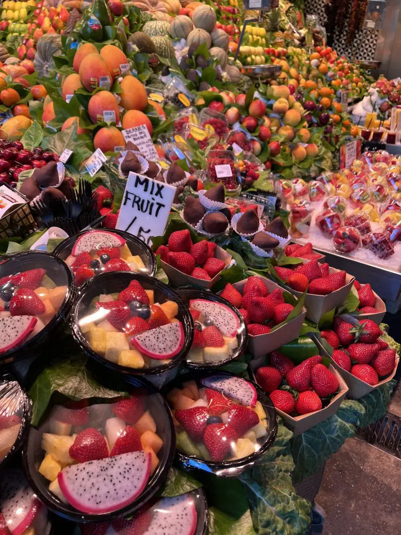 Einkaufsberatung Obst